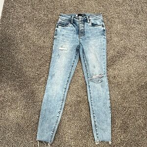 KUT Connie high rise ankle skinny size 00